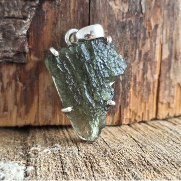 Pandantiv moldavit din argint | Model 11