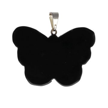 Pandantiv obsidian  | Butterfly