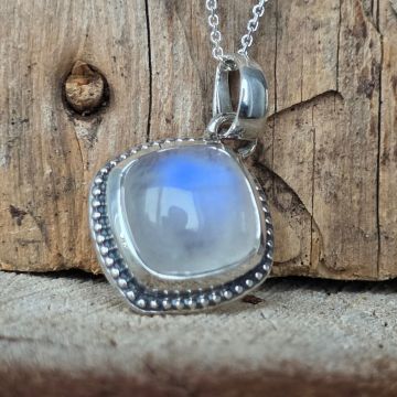 Pandantiv piatra lunii argint | Moonbeam