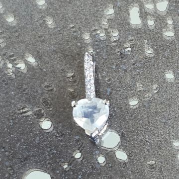 Pandantiv piatra lunii argint | Selene