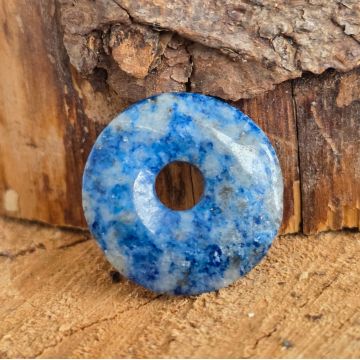 Pandantiv piatra pi donut lapis lazuli | Model 1