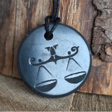 Pandantiv shungit zodia Balanta