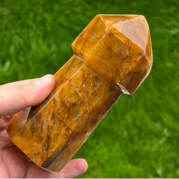 Sceptru cuart lamaie / lemonit | Model 1