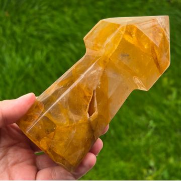 Sceptru cuart lamaie / lemonit | Model 2