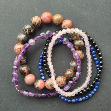 Set bratari zodia Taur | Model 2