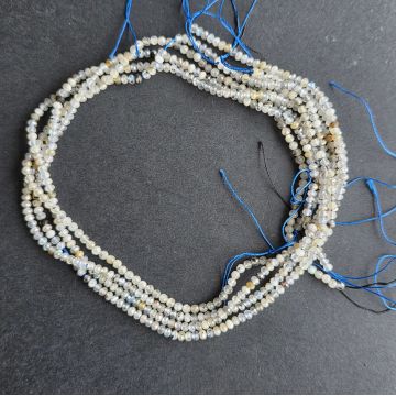 Sirag margele pietre semipretioase discuri fatetate LABRADORIT