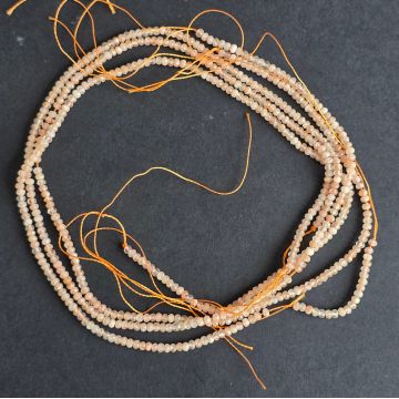 Sirag margele pietre semipretioase discuri fatetate PIATRA SOARELUI