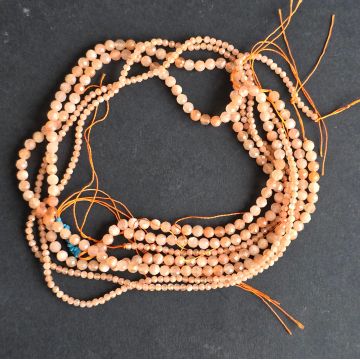 Sirag margele pietre semipretioase fatetate PIATRA SOARELUI