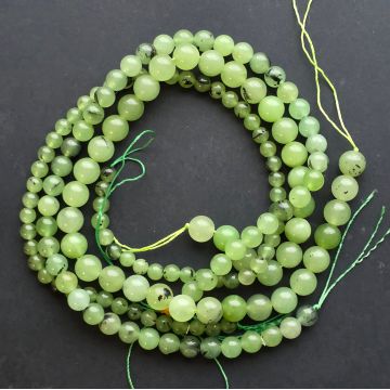 Sirag margele pietre semipretioase sfere JAD VERDE model 2