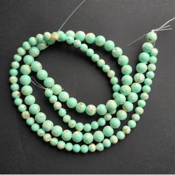 Sirag margele SHELL RESIN VERDE