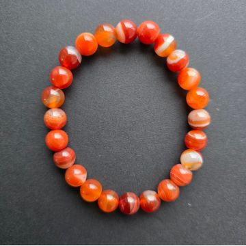 Bratara carneol dungat 8 mm