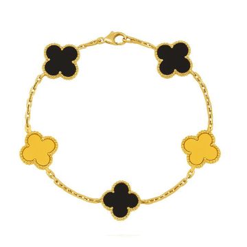 Bratara Van Luxy Black Gold