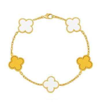 Bratara Van Luxy White Gold