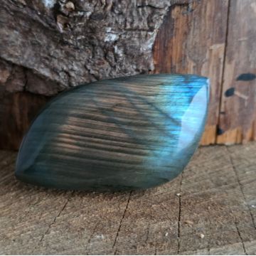 Cabochon labradorit rulat | Model 8