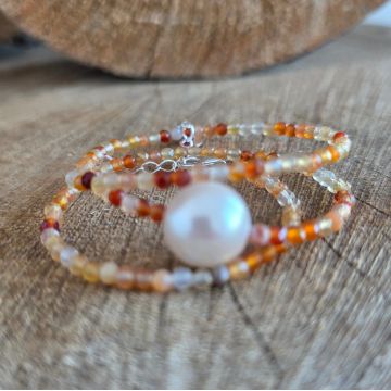 Colier carneol Will #249