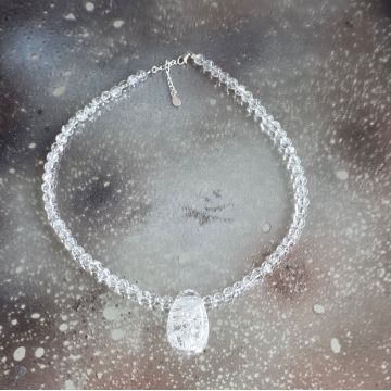 Colier cuart incolor Serenity #265