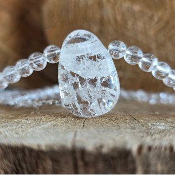 Colier cuart incolor Serenity #265