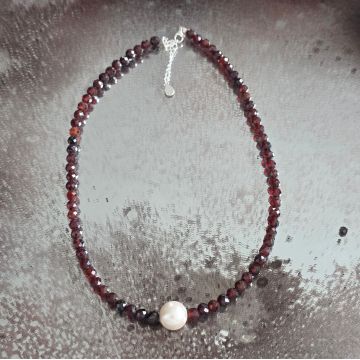 Colier granat Passion #251