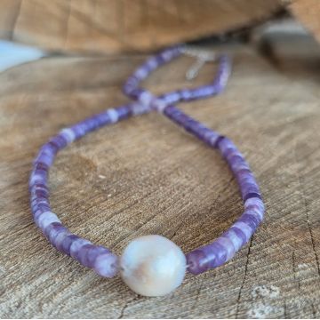 Colier lepidolit Stillness #254