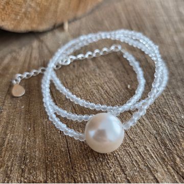 Colier piatra lunii Celeste #267