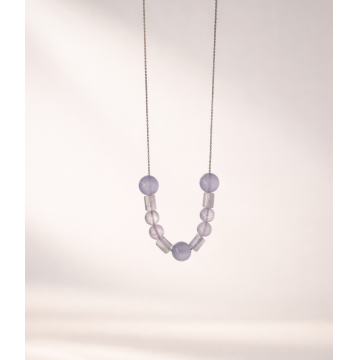 Colier din argint 925 cu cuarț | Eirene - Default Title