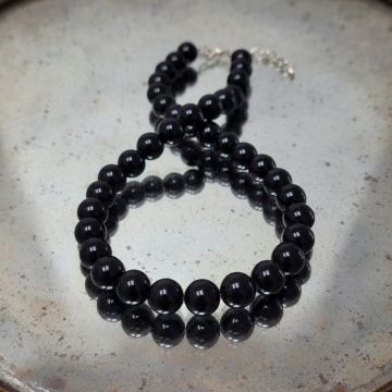 Colier turmalina neagra Strength #269