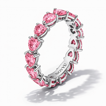 Inel Pink Heart - 48