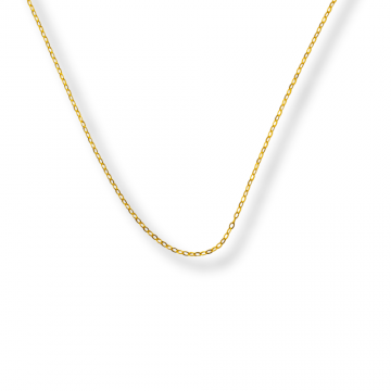 Lant Argint 925 Placat cu Aur 18K ,   Elegant, Ajustabil si Ideal pentru Pandantive