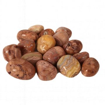 Piatra Naturala Crazy Lace Agate din Indonezia ,   Vitalitate, Echilibru si Energie Pozitiva