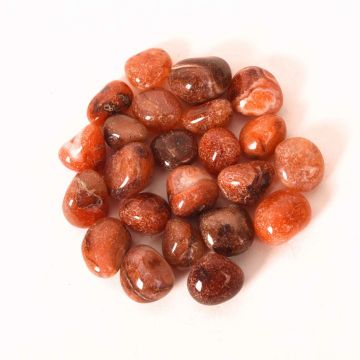 Piatra rulata de Agat Carneol ,   Aduce energie blanda si curaj interior