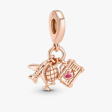 Talisman Pandantiv Travel Rose