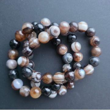 Bratara agat maro 10 mm