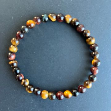 Bratara barbati ochi de tigru mix 6 mm