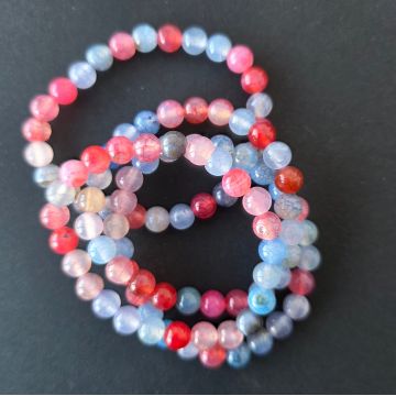 Bratara copii agat mix | Blue & Pink