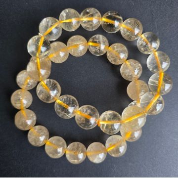 Bratara cuart rutilat 12-13 mm