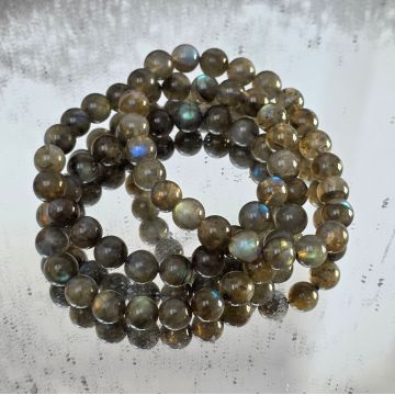 Bratara labradorit AAA 7-8 mm