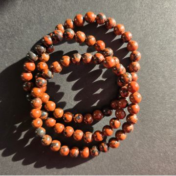 Bratara obsidian mahon 6-7 mm