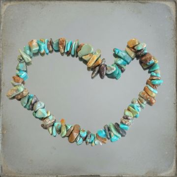 Bratara turcoaz chipsuri model 2