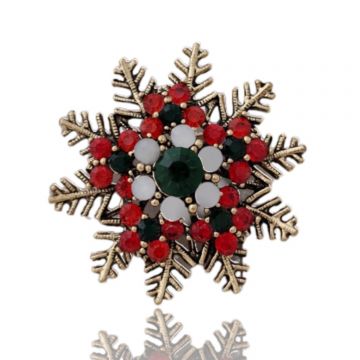 Brosa aurie - Fulg de Nea impodobit