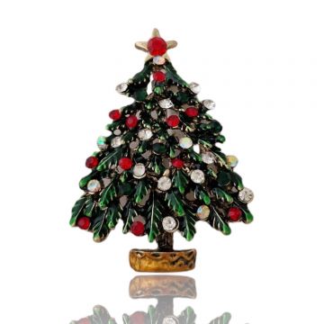 Brosa aurie - O brad frumos