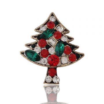 Brosa Bradulet stralucitor Auriu