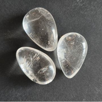 Cabochon cuart incolor rulat calitate AA