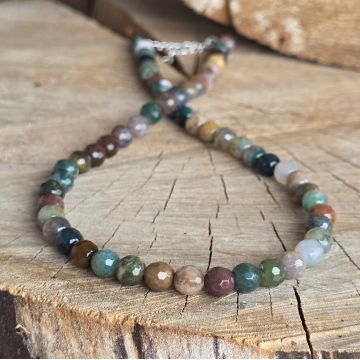 Colier agat indian fatetat Harmony #296