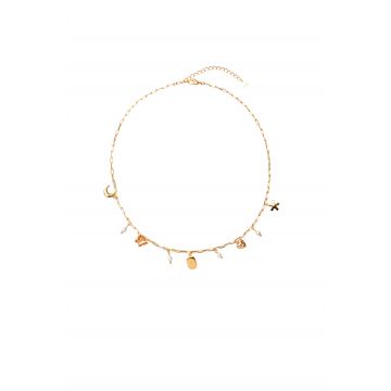 Colier ALDO auriu, FLUTTTERR 102, din metal