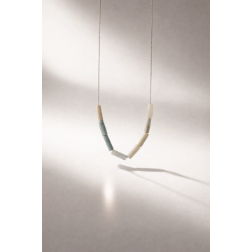 Colier din argint 925 cu amazonit | Linea Azzurra - Default Title