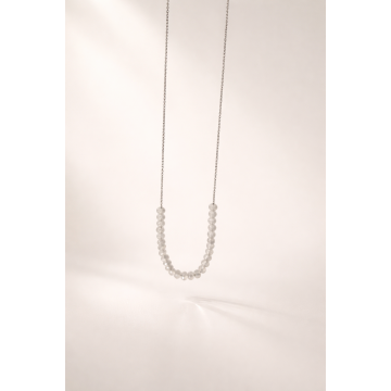 Colier din argint 925 cu jad | Aqua Tenue - Default Title