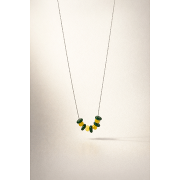 Colier din argint 925 cu jad | Viridis Solis - Default Title