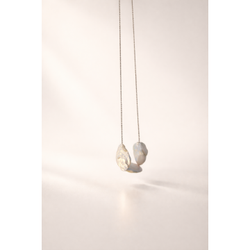 Colier din argint 925 si perle baroc | Thalassa - Default Title