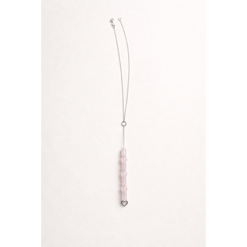 Colier din argint 925 cu pietre de cuart | Linea Cordis - Default Title