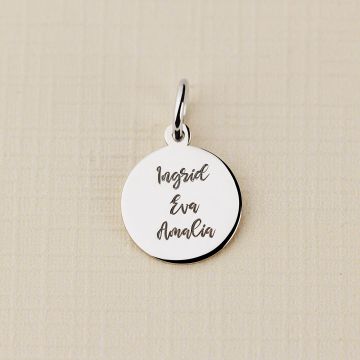 ELM Charm - Banut cu nume - Argint 925